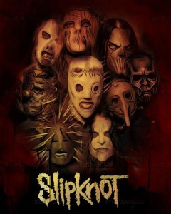Создать мем: группа slipknot постер, постер slipknot 1996, slipknot плакат