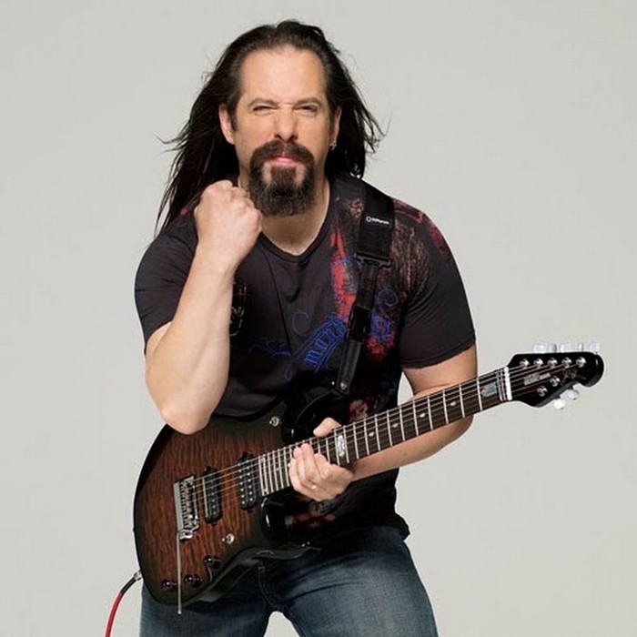 Create meme: John petrucci, John Petrucci is young, guitarist John petrucci