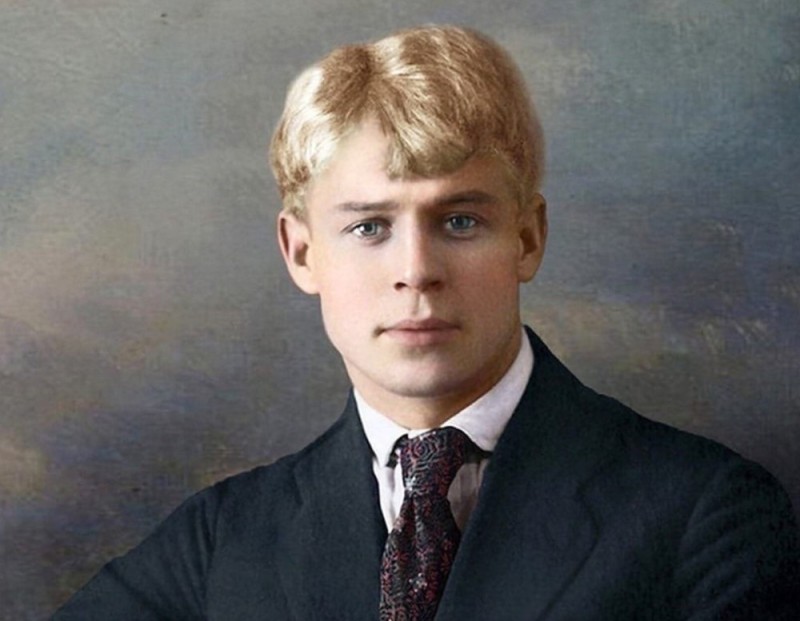 Create meme: S. yesenin, Sergei Esenin , portrait of yesenin