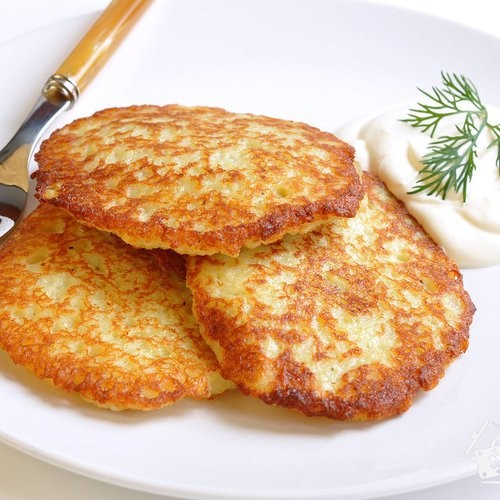 Create meme: potato pancakes, pancakes, draniki with cheese
