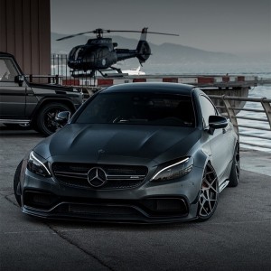 Create meme: mercedes c 63 amg coupé black 2018, mercedes c 63 amg, Mercedes AMG black