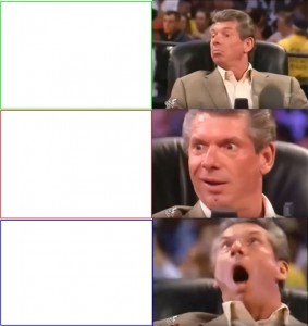 Create meme: Vince McMahon meme