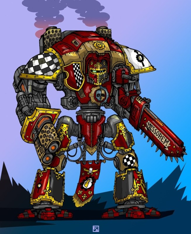 Create meme: Warhammer 40,000 Imperial Knights, Warhammer 40,000 Space Marines Blood Ravens, Imperial Knight Warhammer 40,000