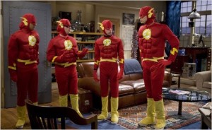 Create meme: Sheldon flash, flash gordon the big Bang theory, the flash suit SBM