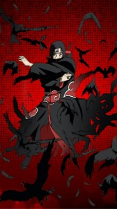 Create meme: Itachi crows, Itachi Uchiha, itachi