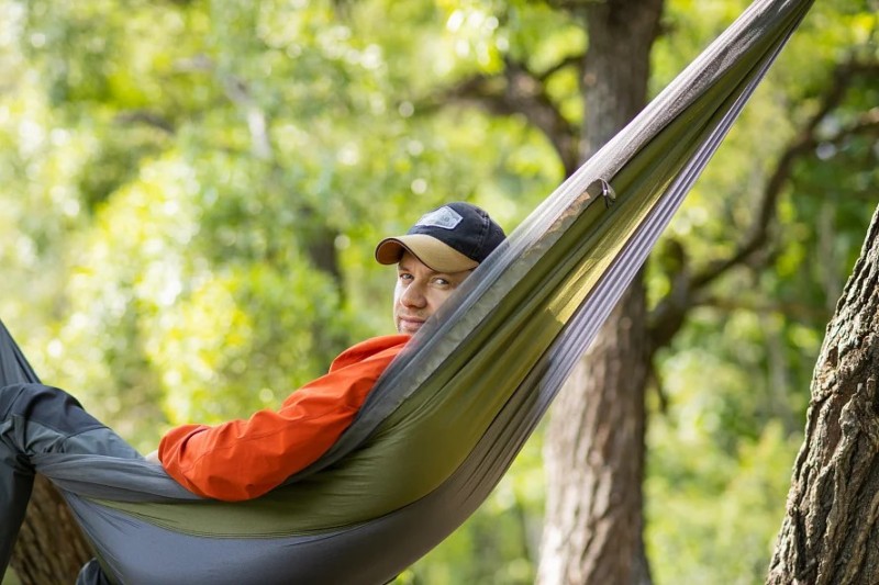 Create meme: hammock swing, hammock in nature, hammock in the forest