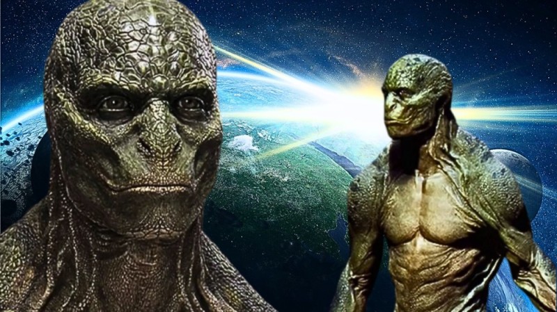 Create meme: reptiloid, A reptiloid from the planet Nibiru, The reptilians are among us