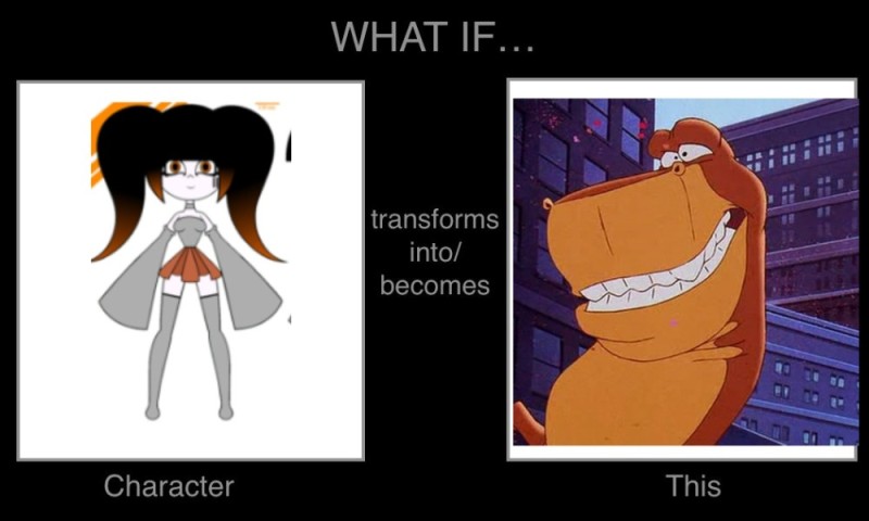 Create meme: futurama in the anime style, anime , Lois Griffin