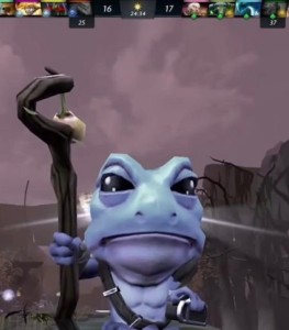 Создать мем: crazy frog дрон, dota 2, скриншот