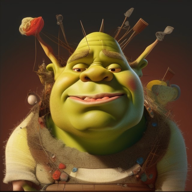 Create meme: characters of Shrek, Shrek Shrek, Shrek 4 