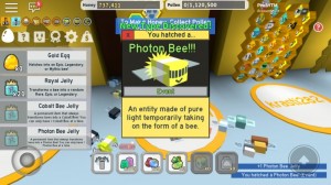 Create meme: how much is the photon bee in Rebekah, A screenshot of the game, bee swarm simulator cobalt and crimson bee bee