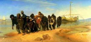 Создать мем: Бурлаки на Волге. 1870-1873, Бурлаки на Волге, илья репин картины бурлаки на волге