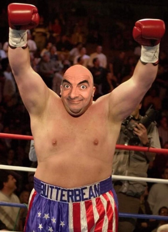 Create meme: Bob Love, Eric Ash Butterbin, Andy Ruiz