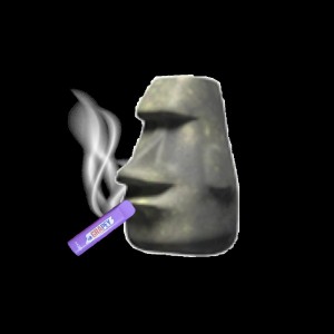 Create meme: moai stone smile, pack, moai stone Emoji