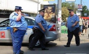 Create meme: jokes about cops, a Russian police officer, fat dps