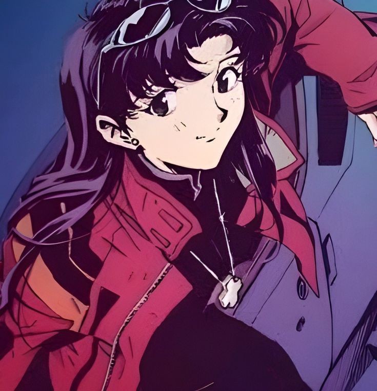 Create meme: evangelion Misato, misato katsuragi, Misato