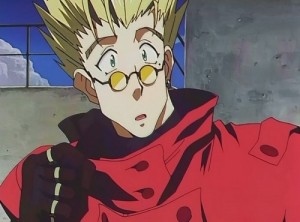 Создать мем: триган, vash the stampede, trigun