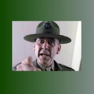 Create meme: full metal jacket, hartman, sgt