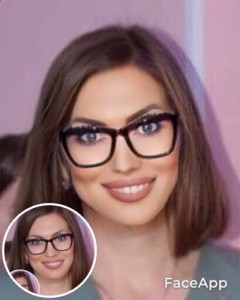 Create meme: Russian celebrities, glasses, girl