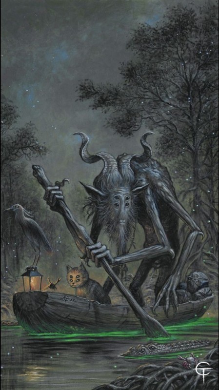 Create meme: Ghoul Slavic mythology, Ghoul mythology, forest scum