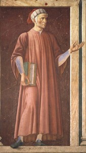 Create meme: Andrea del Castagno dante alighieri, Andrea del Castagno, Andrea del Castagno, Dante Alighieri