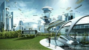 Create meme: futuristic architecture, the architecture of the future