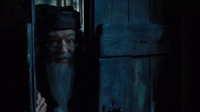 Create meme: prisoner of azkaban harry Potter, dumbledore is a prisoner of azkaban, michael gambon