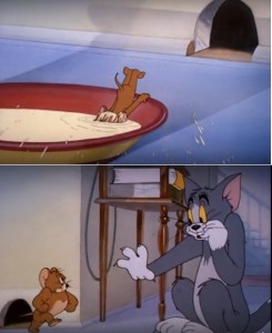 Create meme: Jerry funny, Jerry, Tom and Jerry gif