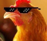 Create meme: rooster, Twitter