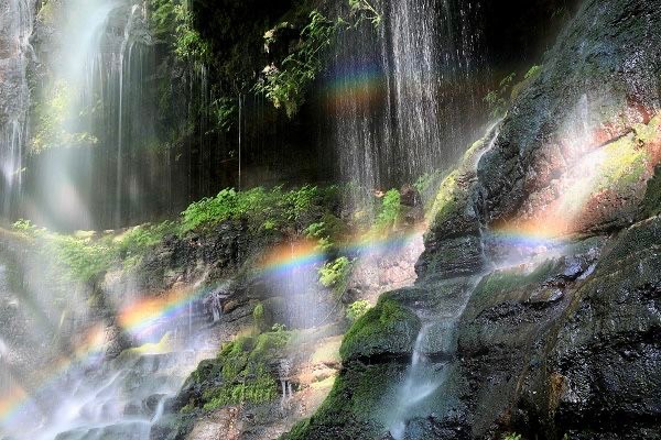 Создать мем: водопад природа, водопад виктория радуга, радужный водопад