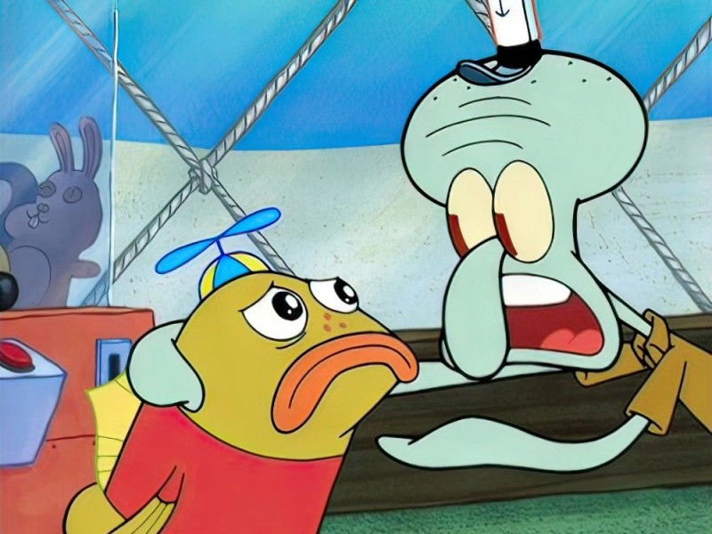 Create meme: spongebob and squidward, Spongebob Squidwart Patrick, history of spongebob squarepants