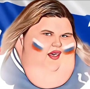 Create meme: fat head, face, Russia