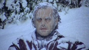 Create meme: frozen Jack Nicholson, Jack Nicholson the shining frozen, the shining frozen Jack