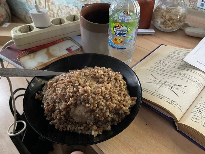 Create meme: buckwheat, buckwheat with stew, buckwheat with cutlet