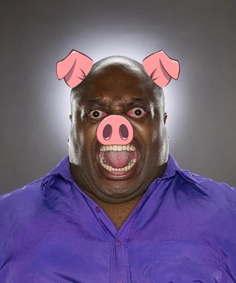 Create meme: huell babineau, the negro laughs, the negro screams