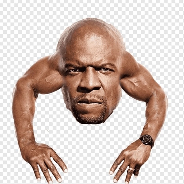 Create meme: terry crews meme, a black man without a background, a black man on a transparent background