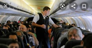 Create meme: the plane, on Board, passengers on the plane