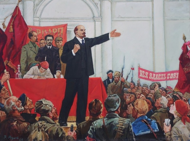 Create meme: ussr lenin, Vladimir Ilyich Lenin orator, revolution Lenin