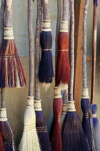 Create meme: a homemade broom, photo broom, magical broom