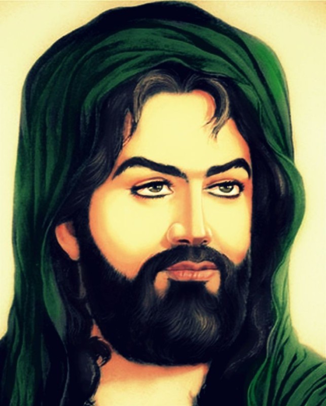 Create meme: the prophet Muhammad, Hussein Mohammed, hussein ibn Ali