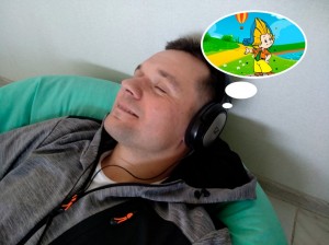 Создать мем: видео в формате виртуальной реальности, ear muffs, listen to music