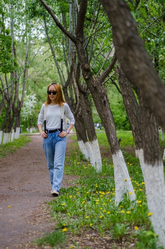 Create meme: girl , girls in the park, The girl in the park