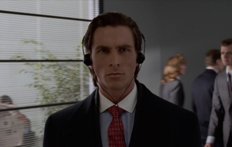 Create meme: bateman, Patrick Bateman, christian bale american psycho