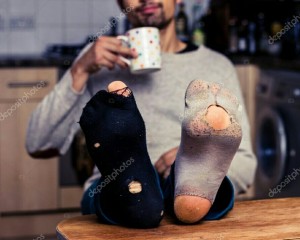 Create meme: feet, ragged socks, socks