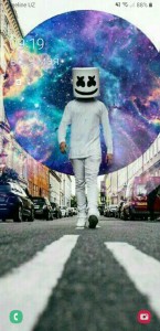 Создать мем: новогодний маршмеллоу диджей, marshmello dj, alone marshmello