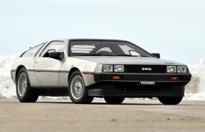 Create meme: machine a DeLorean 12, the LCA 12 1981 DeLorean, the DeLorean dmc 12 1980