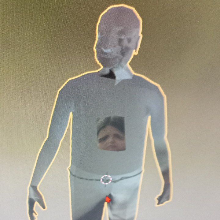 Create meme: Oh man, xray scanner, information about a person