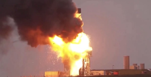 Create meme: Falcon 9 rocket explosion, rocket explosion, The rockets are exploding