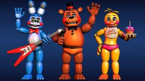 Создать мем: Five Nights at Freddy's 2, фнаф 2 аниматроники, аниматроники из фнаф