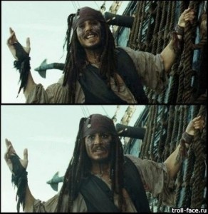 Create meme: funny pictures with captions Jack Sparrow, captain Jack Sparrow jokes, Jack Sparrow funny photos